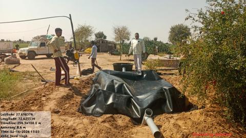 Post Install Photo Sawai Singh - Kishan Singh