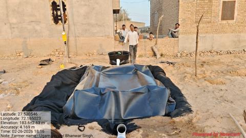 Post Install Photo Ugam Singh - Bhanwar Singh